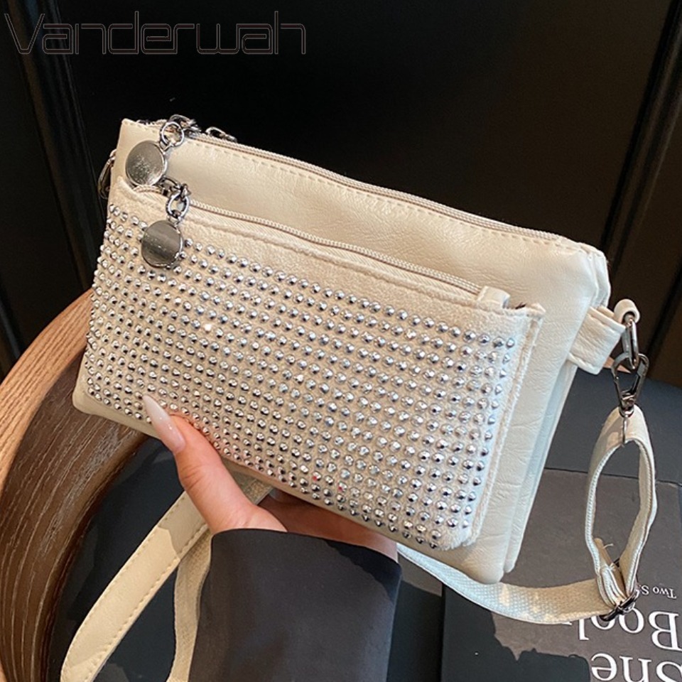 Luxury Bags Level - تخصيص مستوى حجر الراين تألق ثلاث