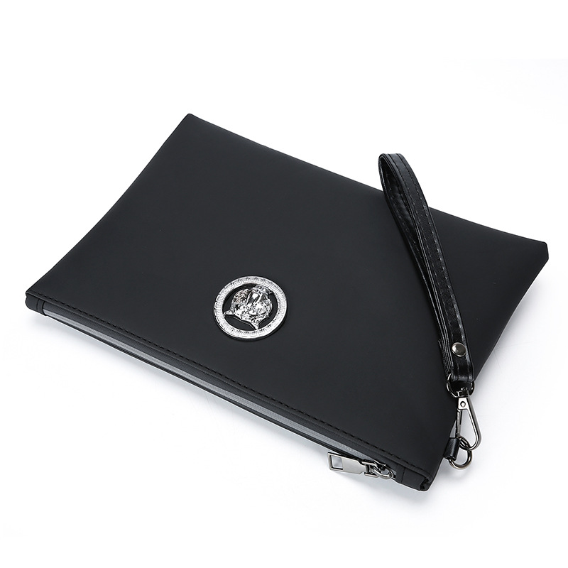 Wristlet Wallet Zipper - حقيبة يد رجالية من الجلد الصناعي