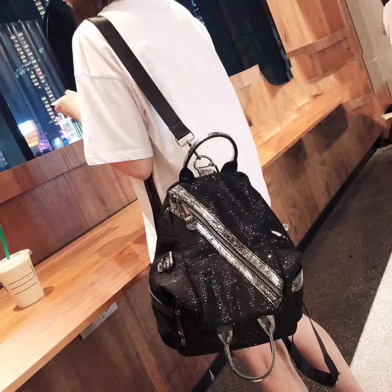 حقائب ظهر من الترتر النايلون ل - مراجعة Luxury Bags With Zipper وسعره