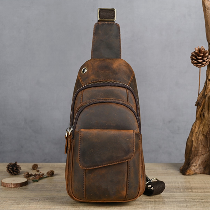 حقيبة صدر رجالية فاخرة متعددة  - مراجعة Luxury Bags With Zipper وسعره