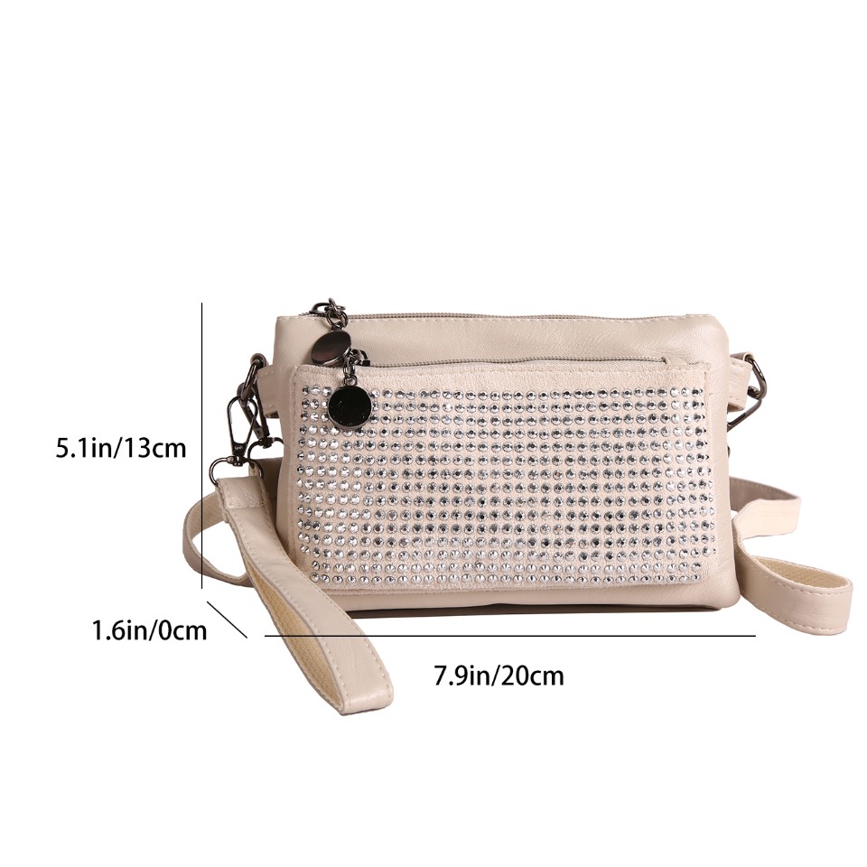 تخصيص مستوى حجر الراين تألق ثل - مراجعة Luxury Bags Level وسعره