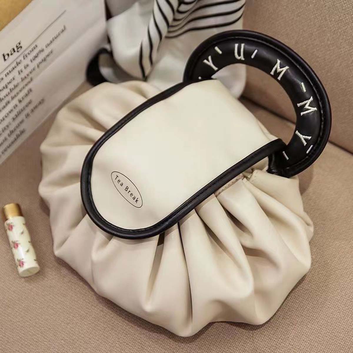 حقيبة مكياج عالية المظهر، حقيب - مراجعة Luxury Bags Level وسعره