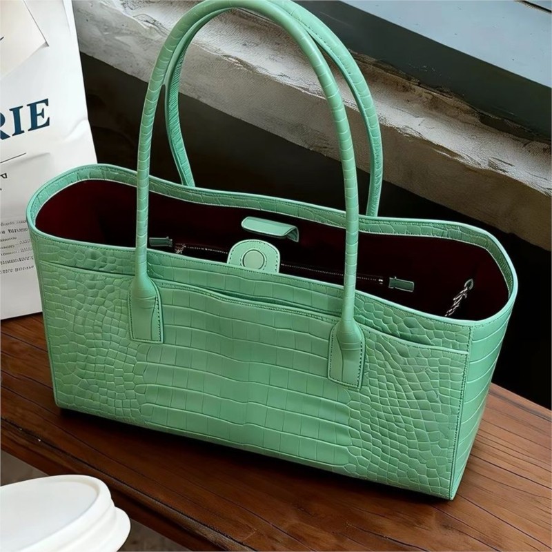 حقيبة يد نسائية خضراء عتيقة ال - مراجعة Luxury Bags Green وسعره