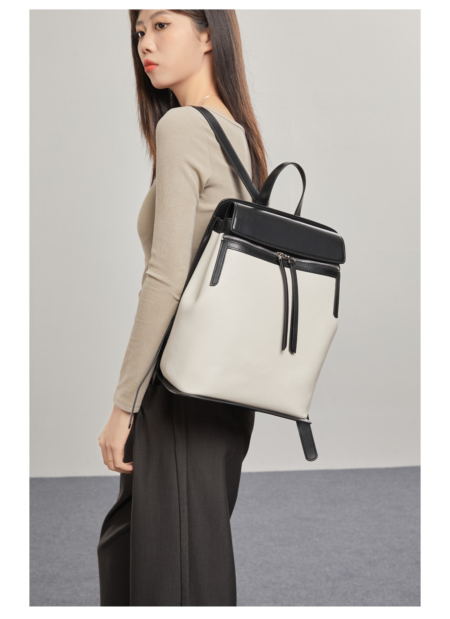 حقائب ظهر نسائية عصرية فاخرة ج - مراجعة Luxury Bags With Zipper وسعره