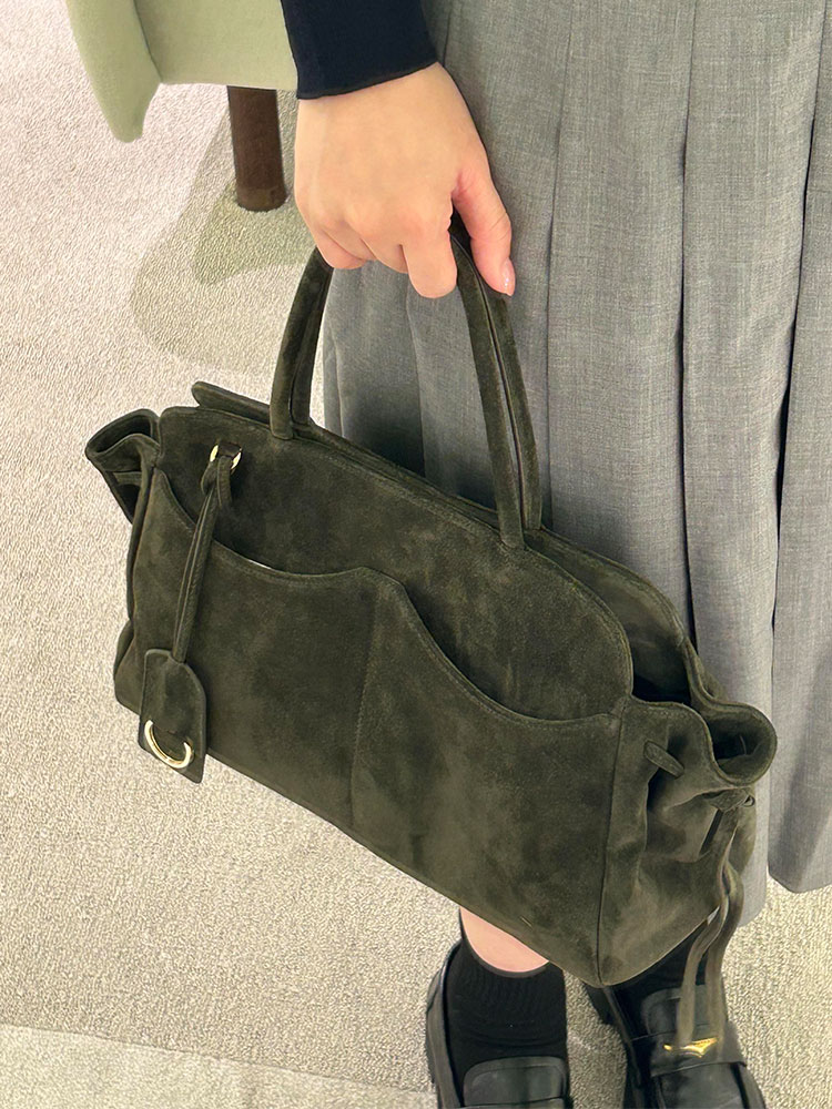 حقيبة يد نسائية كبيرة السعة من - مراجعة Luxury Bags Green وسعره