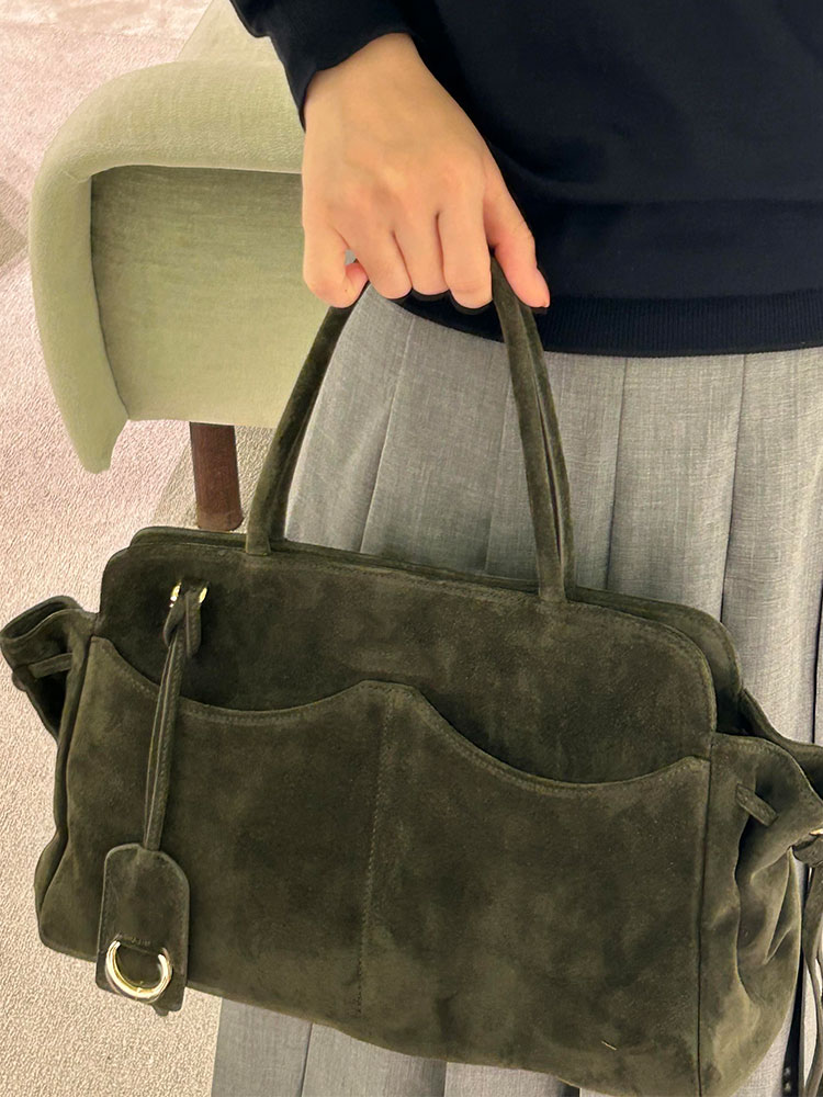 حقيبة يد نسائية كبيرة السعة من - مراجعة Luxury Bags Green وسعره