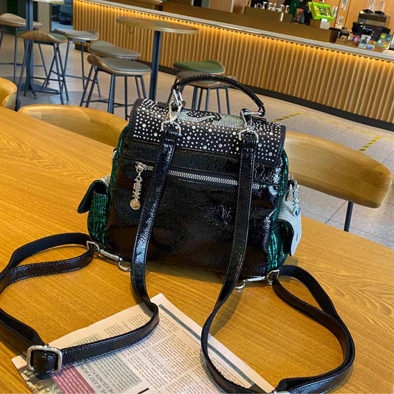 موضة المرأة على ظهره سعة كبيرة - مراجعة Luxury Bags With Zipper وسعره
