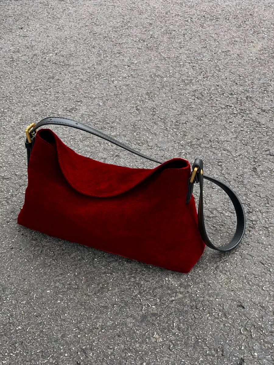 حقيبة كتف واحدة من جلد الغزال  - مراجعة Luxury Bags For Sale وسعره
