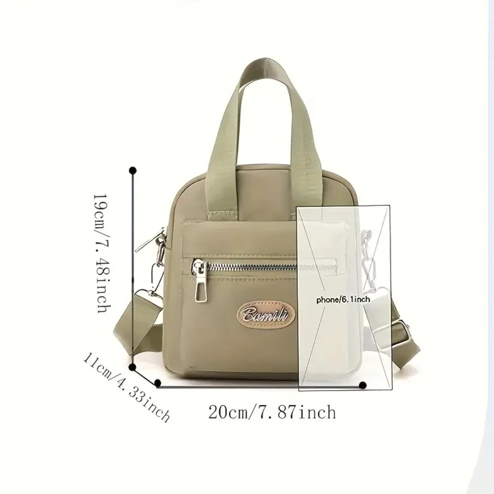 حقيبة كروس نسائية كاجوال خفيفة - مراجعة Wristlet Wallet Zipper وسعره