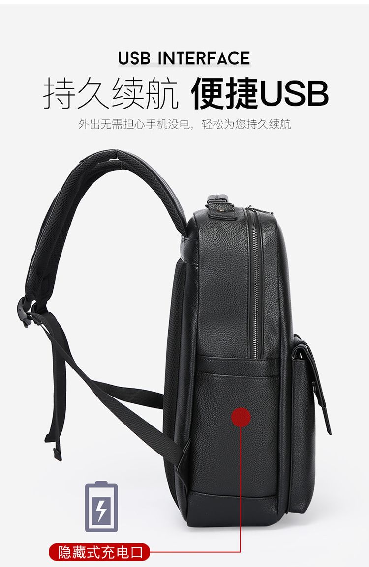 حقيبة ظهر جلدية فاخرة للرجال م - مراجعة Luxury Bags With Zipper وسعره